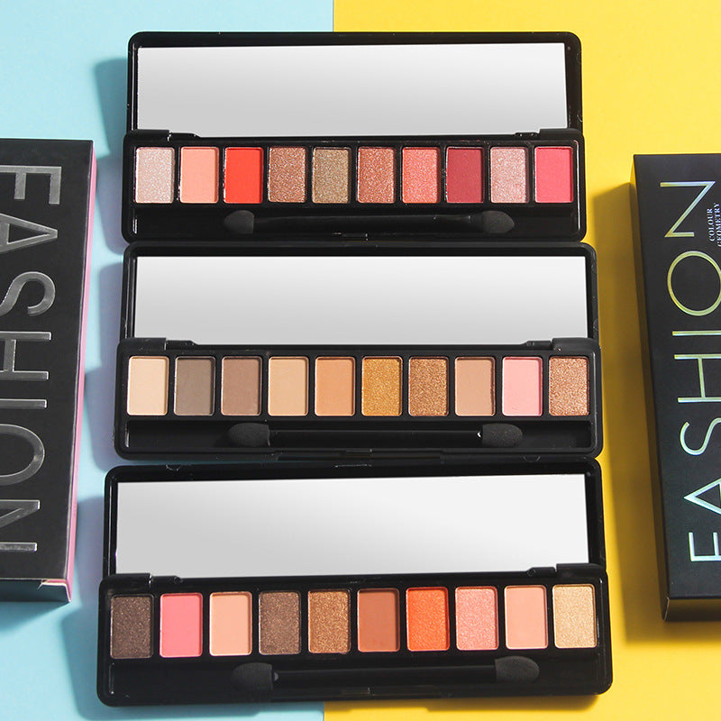 Charm Colorful Ten Eyeshadow Palette – Bold & Sexy