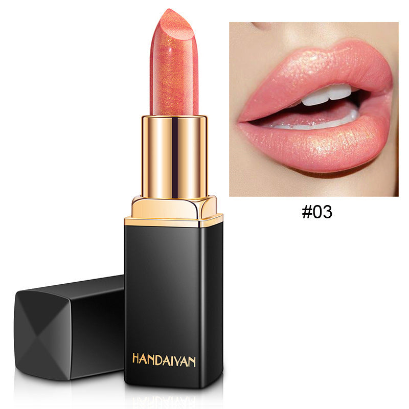 Han Daiyan Mermaid Metallic Lipstick – Shiny, Color-Changing Perfection