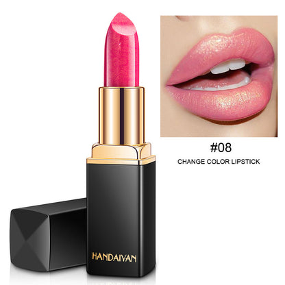 Han Daiyan Mermaid Metallic Lipstick – Shiny, Color-Changing Perfection